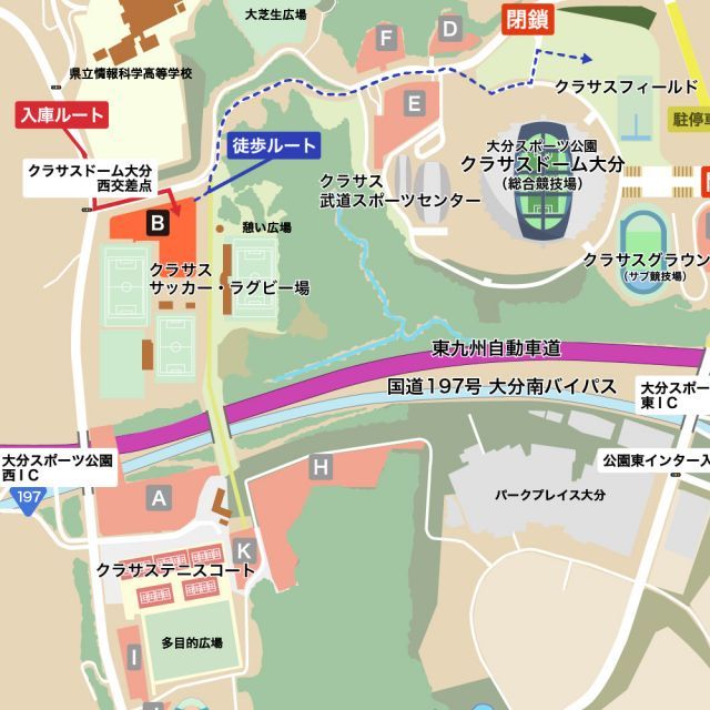 B駐車場 4/25(土)用【ジゴロック2026】の駐車場写真