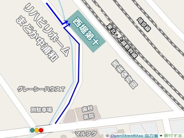 駐車場周辺地図