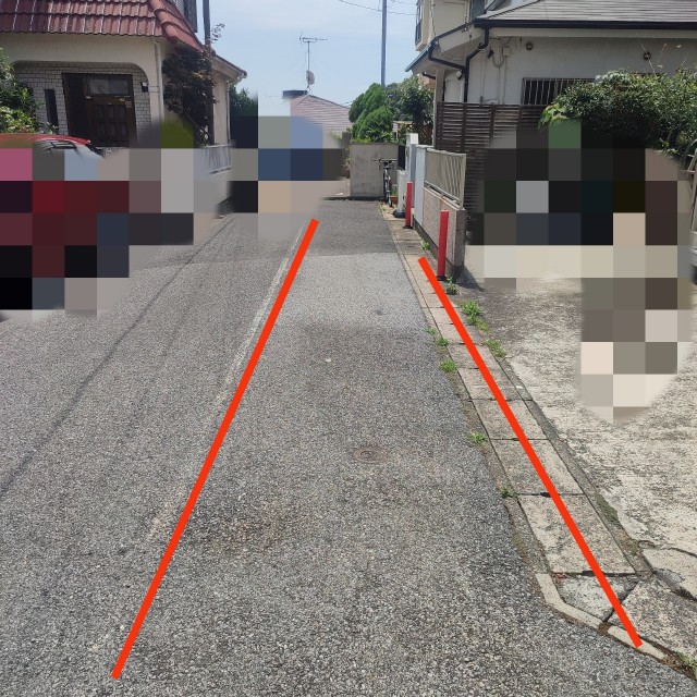 長作台２丁目2-17駐車場の駐車場写真