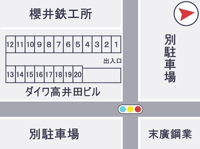 駐車場区画図