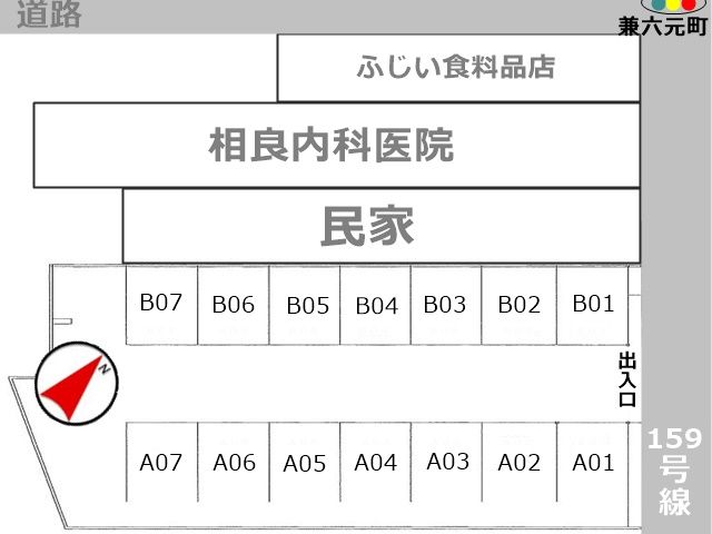 駐車場区画図