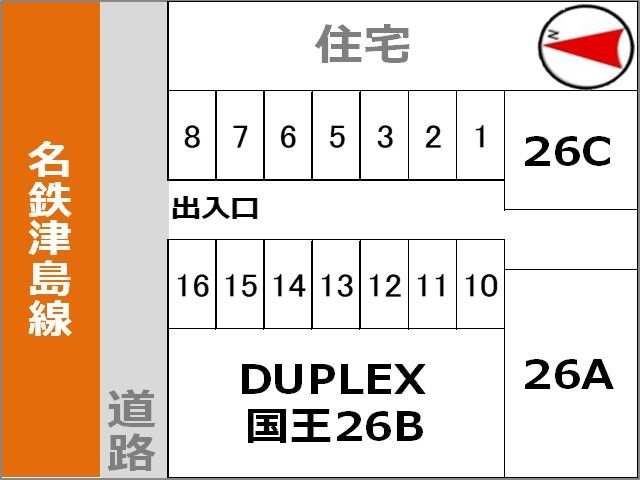 駐車場区画図