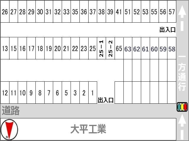 駐車場区画図