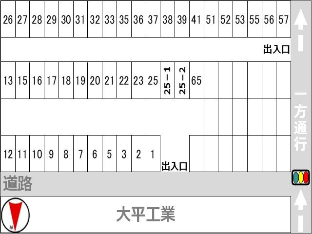 駐車場区画図