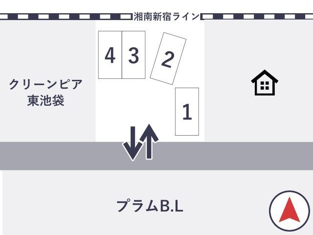 明治通り東池袋2丁目駐車場【3】の駐車場写真