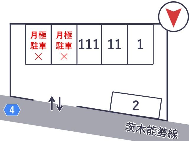 宿久庄4丁目駐車場の駐車場写真