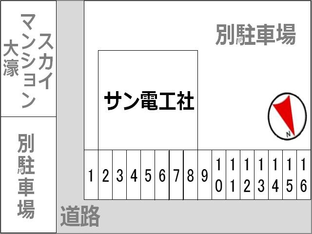 駐車場区画図