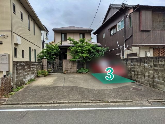 伊崎4番服部宅"akippa駐車場【土日祝のみ】の駐車場写真