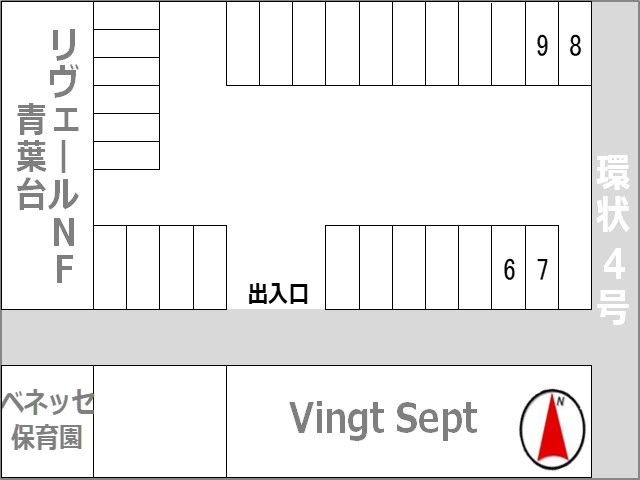 駐車場区画図