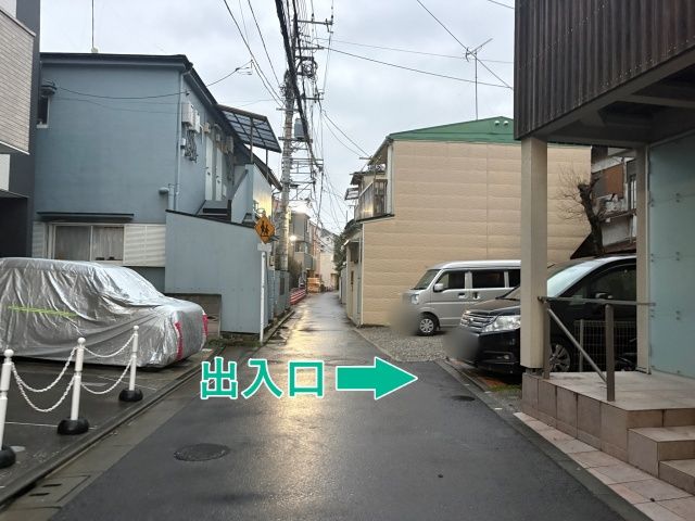 [f6b70]小山台1丁目17▽個宅アキッパ駐車場の駐車場写真