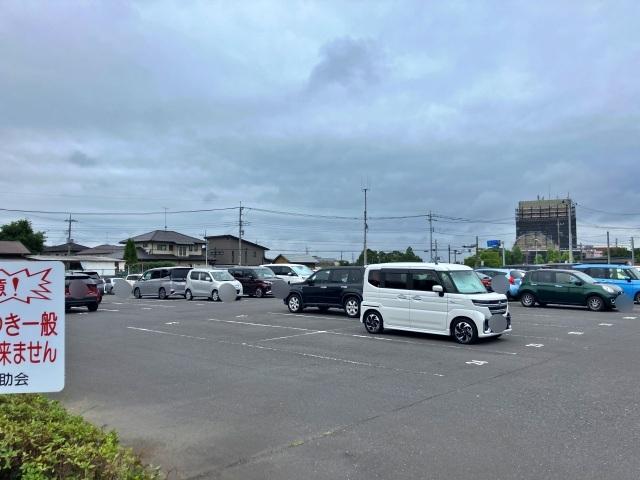 那珂市役所職員駐車場 B【水戸ホーリーホックホーム戦公式駐車場】の駐車場写真