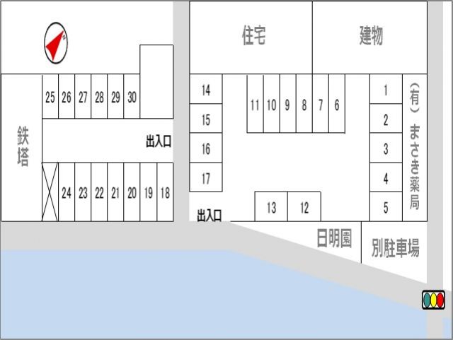 駐車場区画図