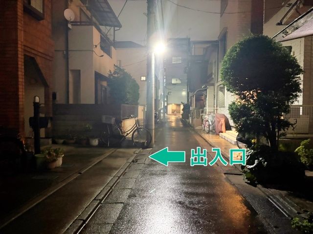 [f8658]本羽田1丁目21▽個宅アキッパ駐車場の駐車場写真