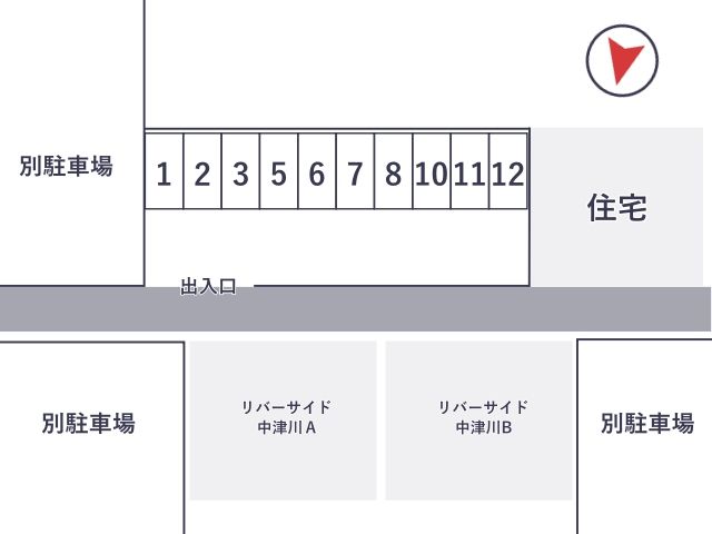駐車場区画図