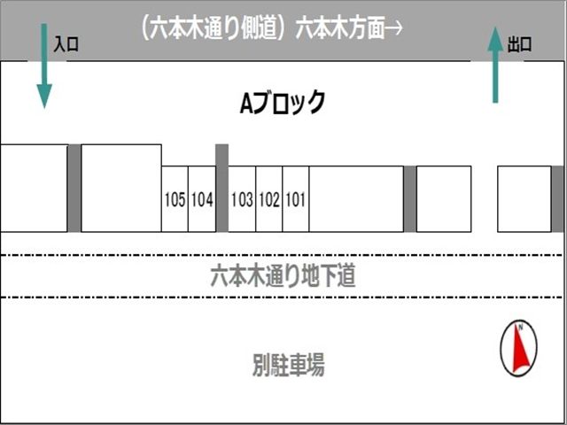 バイク区画区画図