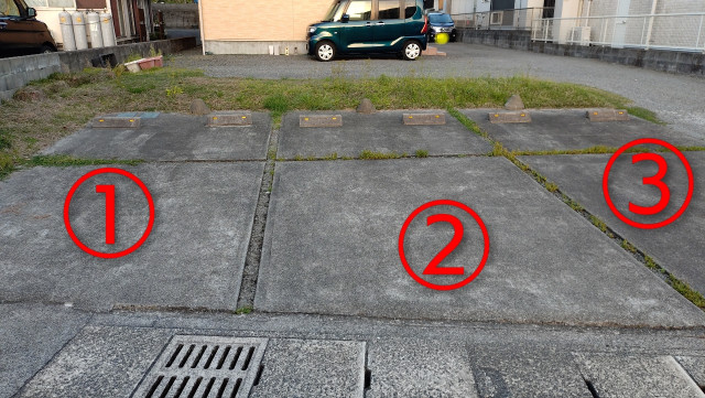 光山１丁目駐車場〈旧おかバル駐車場〉の駐車場写真