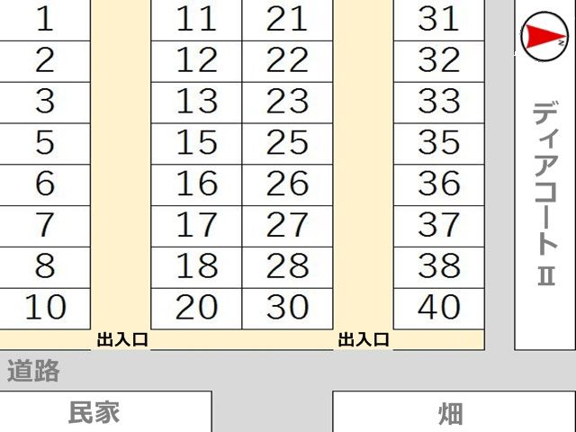 駐車場区画図