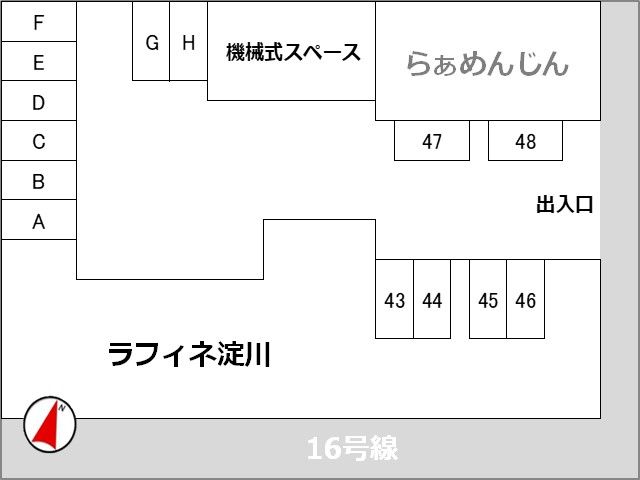 駐車場区画図