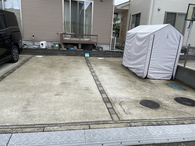 将監中央小学校東側公園前駐車場の駐車場写真