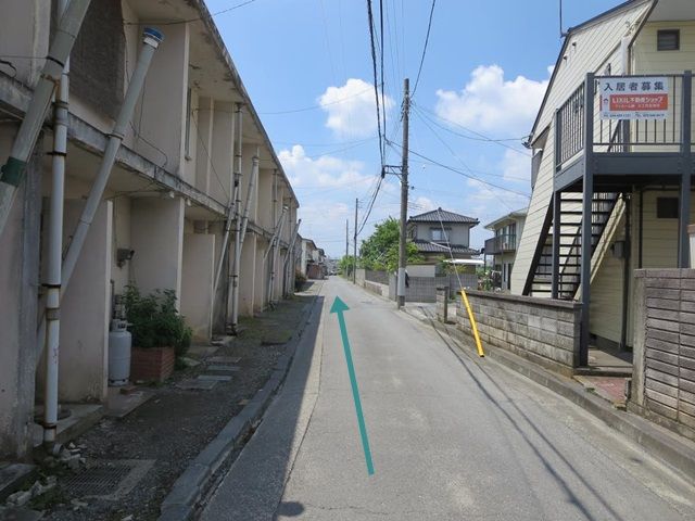 【道順5】直進して下さい。