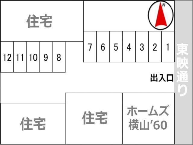駐車場区画図