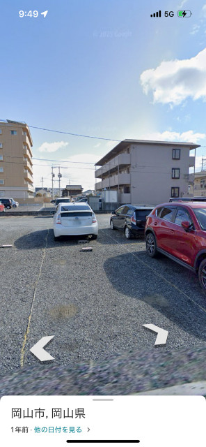 問屋町から徒歩2分　オープン駐車場　A13の駐車場写真