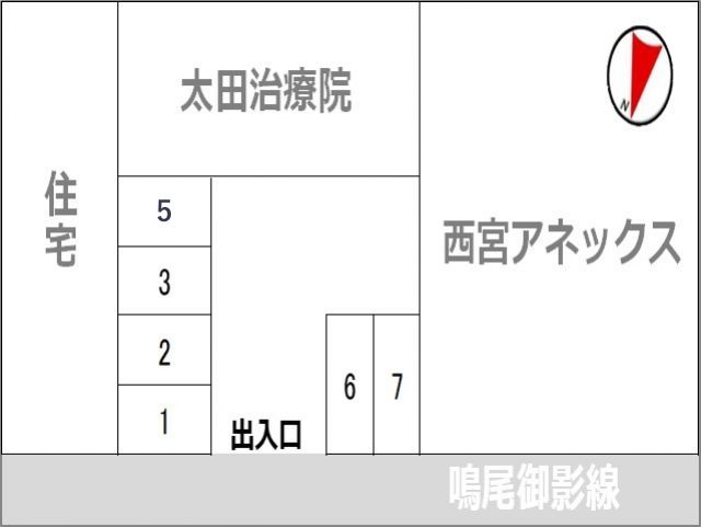 駐車場区画図