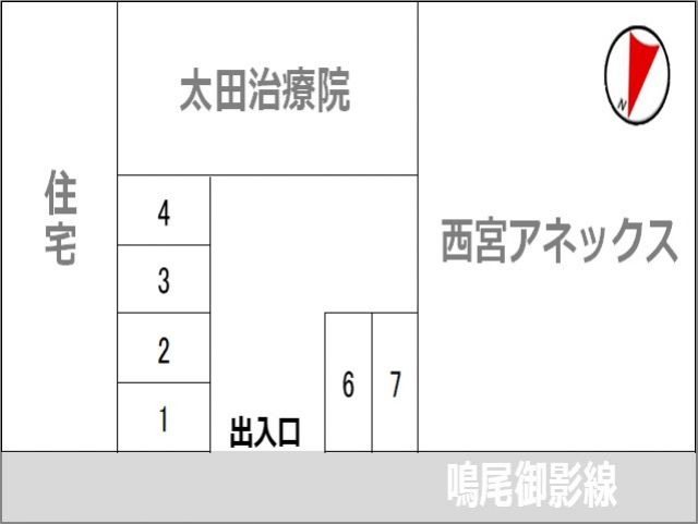駐車場区画図
