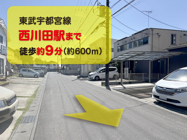 西川田5丁目駐車場の駐車場写真