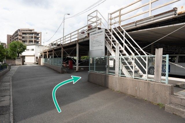 武笠立体駐車場 2階の駐車場写真