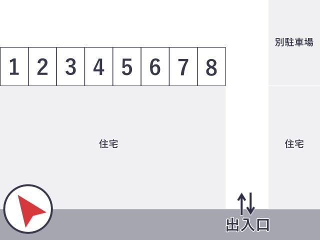 中原区上平間434▽アキッパ駐車場の駐車場写真