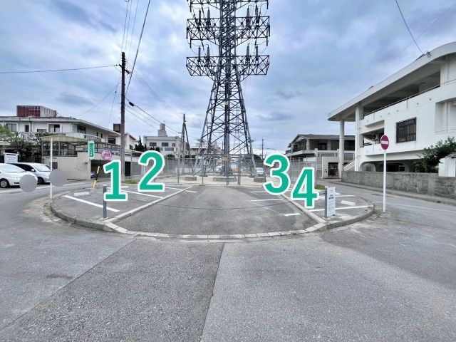 EV02【EV車専用区画】超特価！アキッパEVチャージ充電料金込み価格：山内4丁目【3】2/16～の駐車場写真