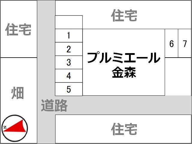 駐車場区画図