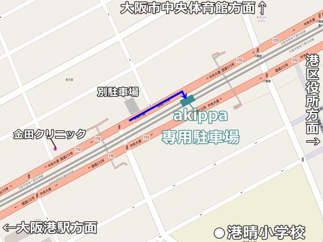 駐車場周辺地図