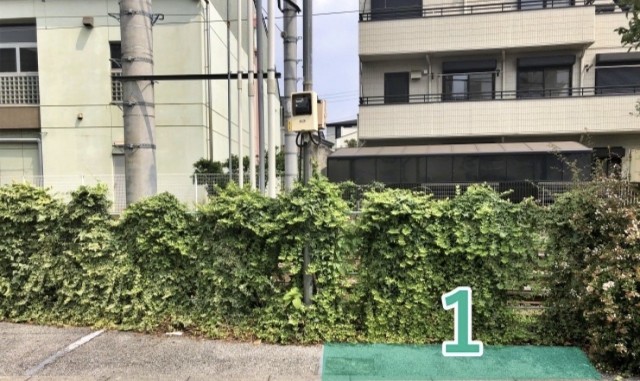 荒川一中前バイク駐車場の駐車場写真