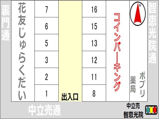 駐車場区画図