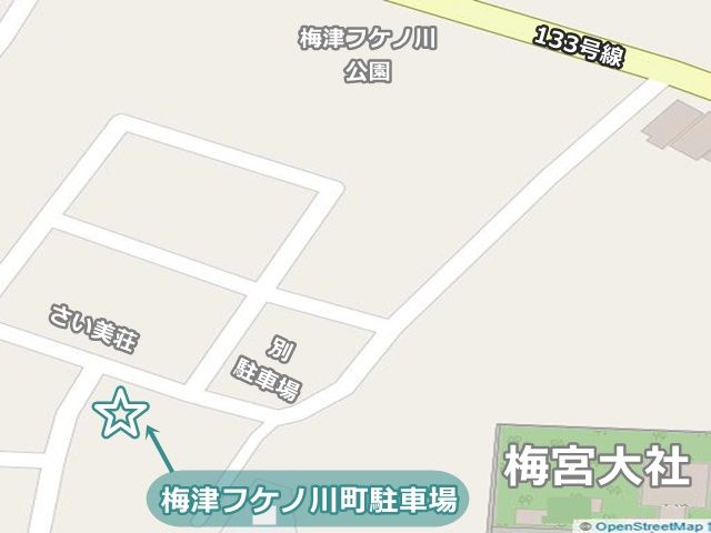 駐車場周辺地図