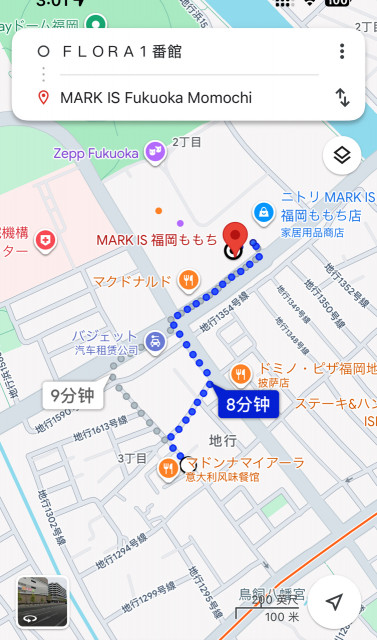 地行3丁目5-19駐車場の駐車場写真