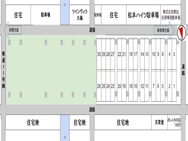 駐車場区画図