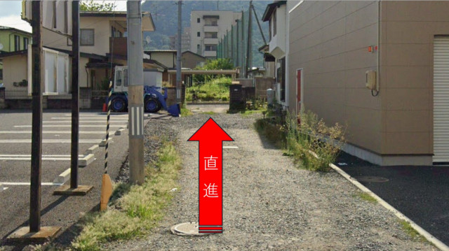 【山形警察署近く】松山1丁目1カーポート付き（2台）の駐車場写真