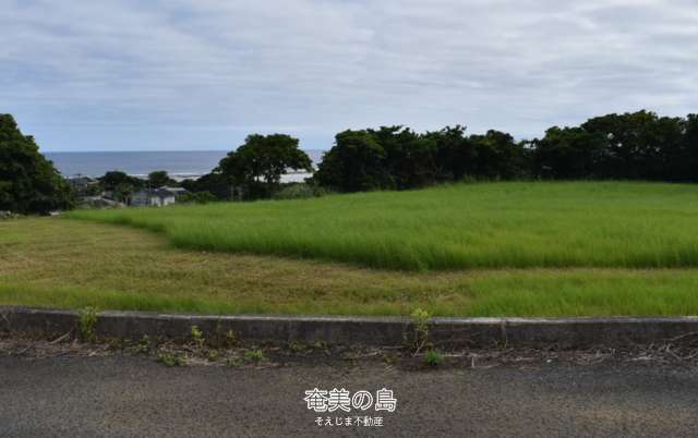 【売地】 伊仙町面縄　面縄港一望できます！！