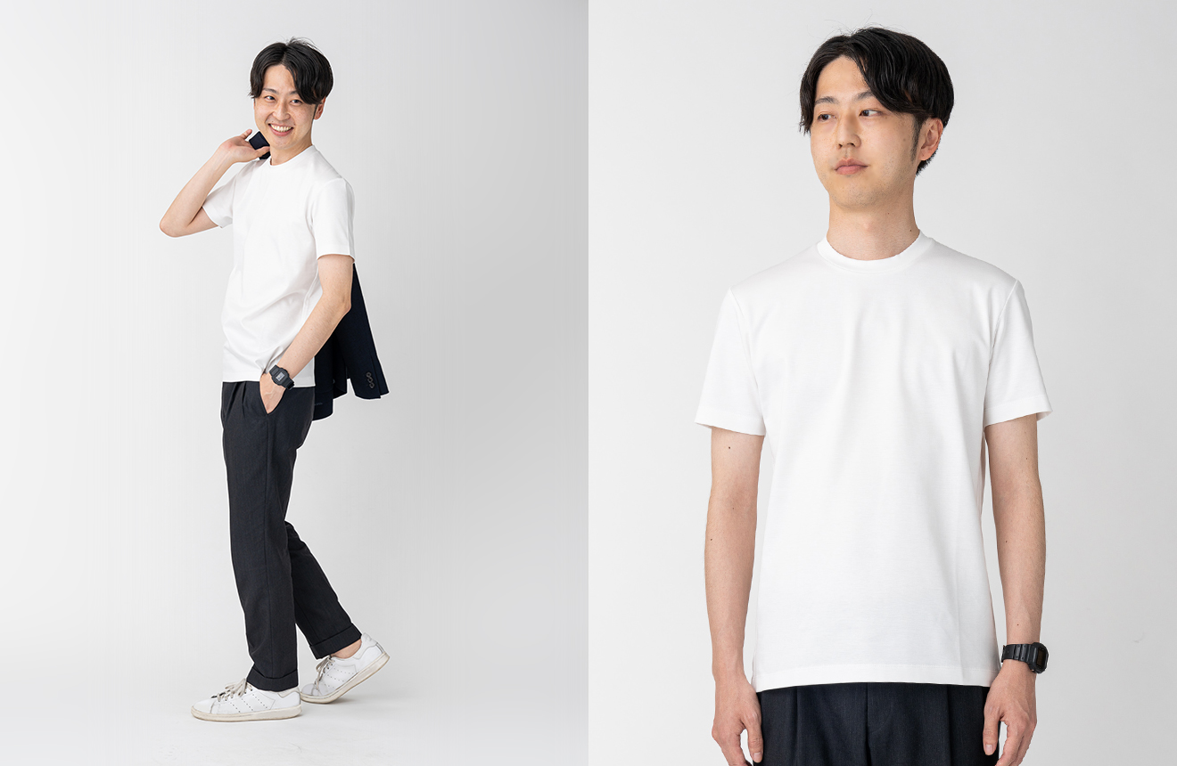 Tシャツ着用写真