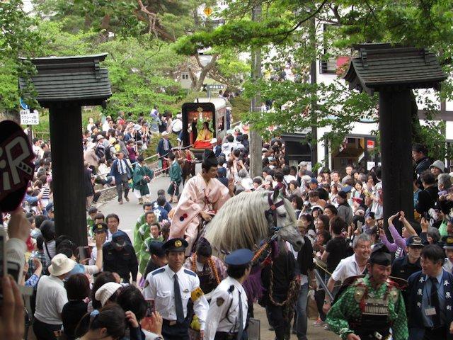 春の藤原まつりの画像