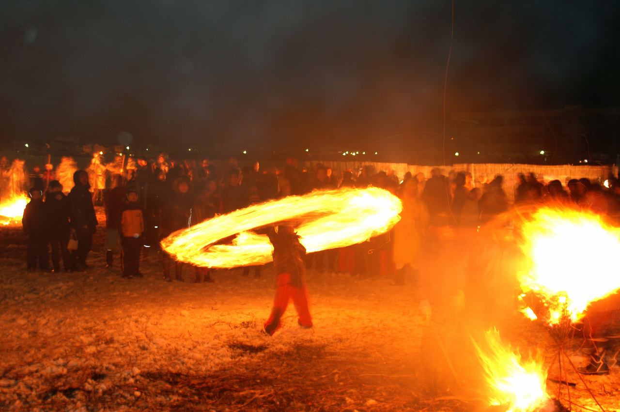 角館の火振りかまくらの画像