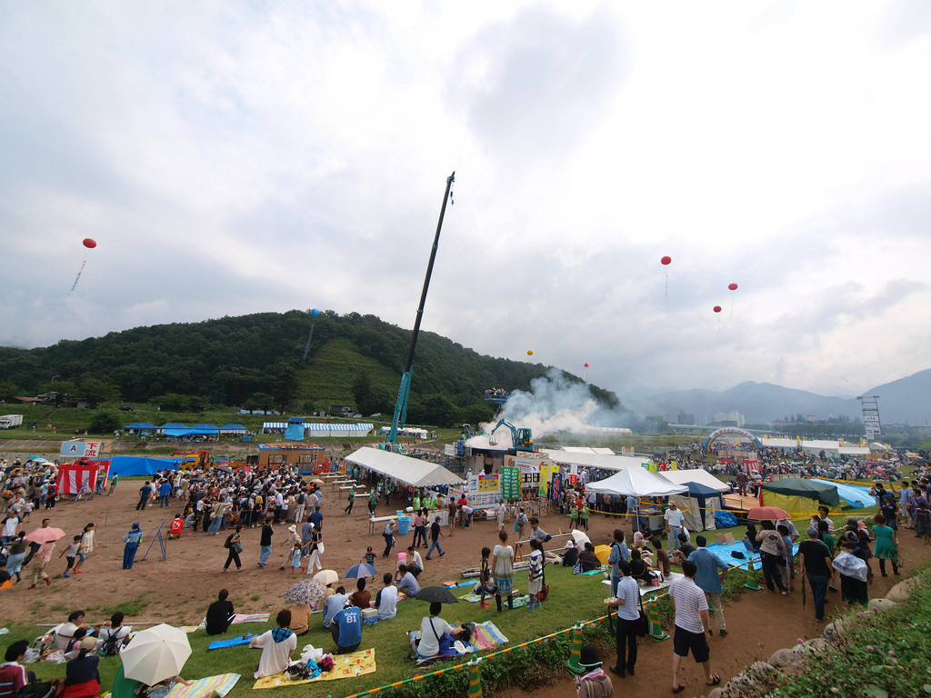 日本一の芋煮会フェスティバルの画像