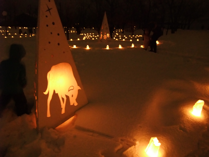 長岡雪しか祭りの画像