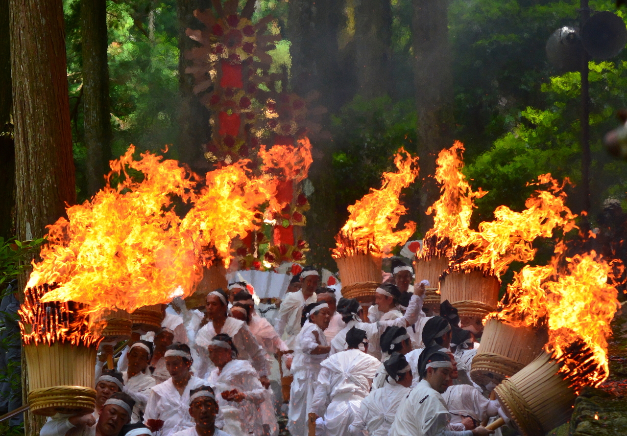 那智の火祭（那智の扇祭り）の画像