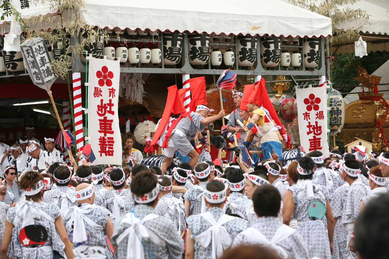 天神祭の画像