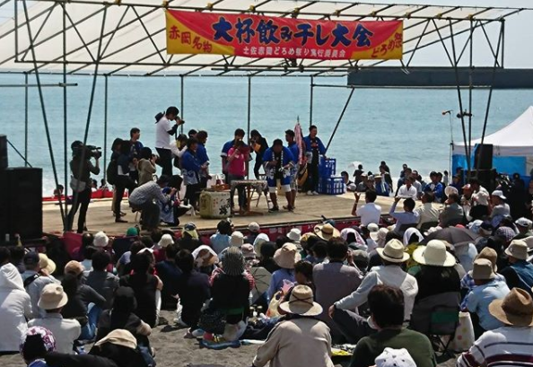 どろめ祭りの画像