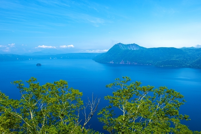 摩周湖の画像